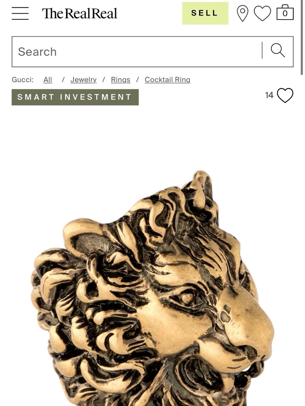 Gucci Cocktail Ring - Picture 9 of 9